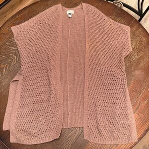 Universal Thread Open-Front Knit Sweater Vest Size OSFM